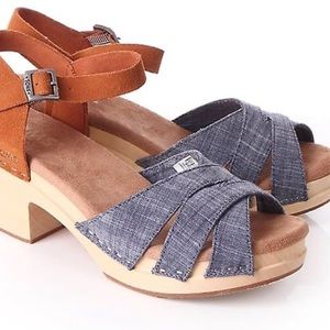 Gently Used  clog sandals